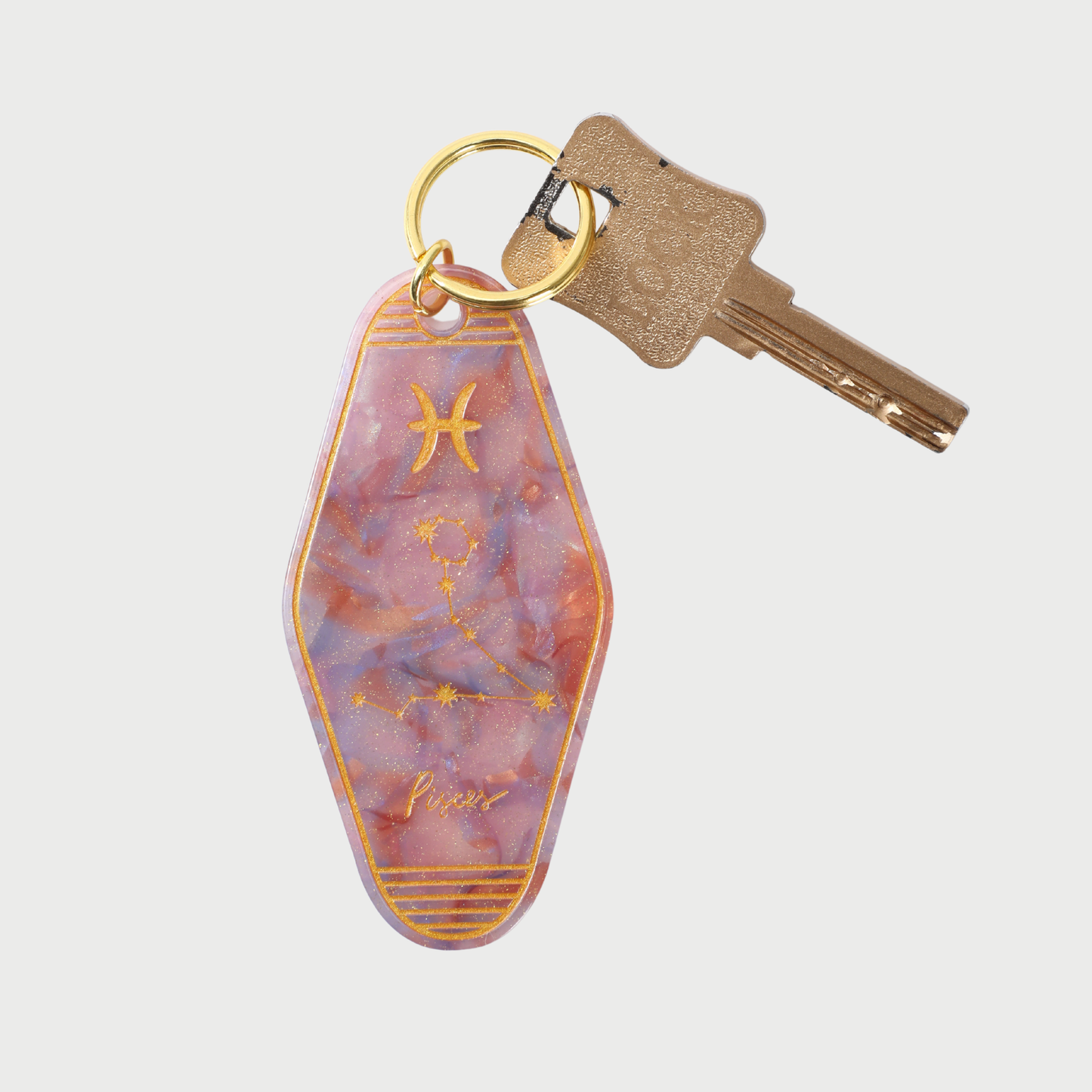 PISCES KEYCHAIN