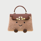 PLUCHE SMILEY BAG
