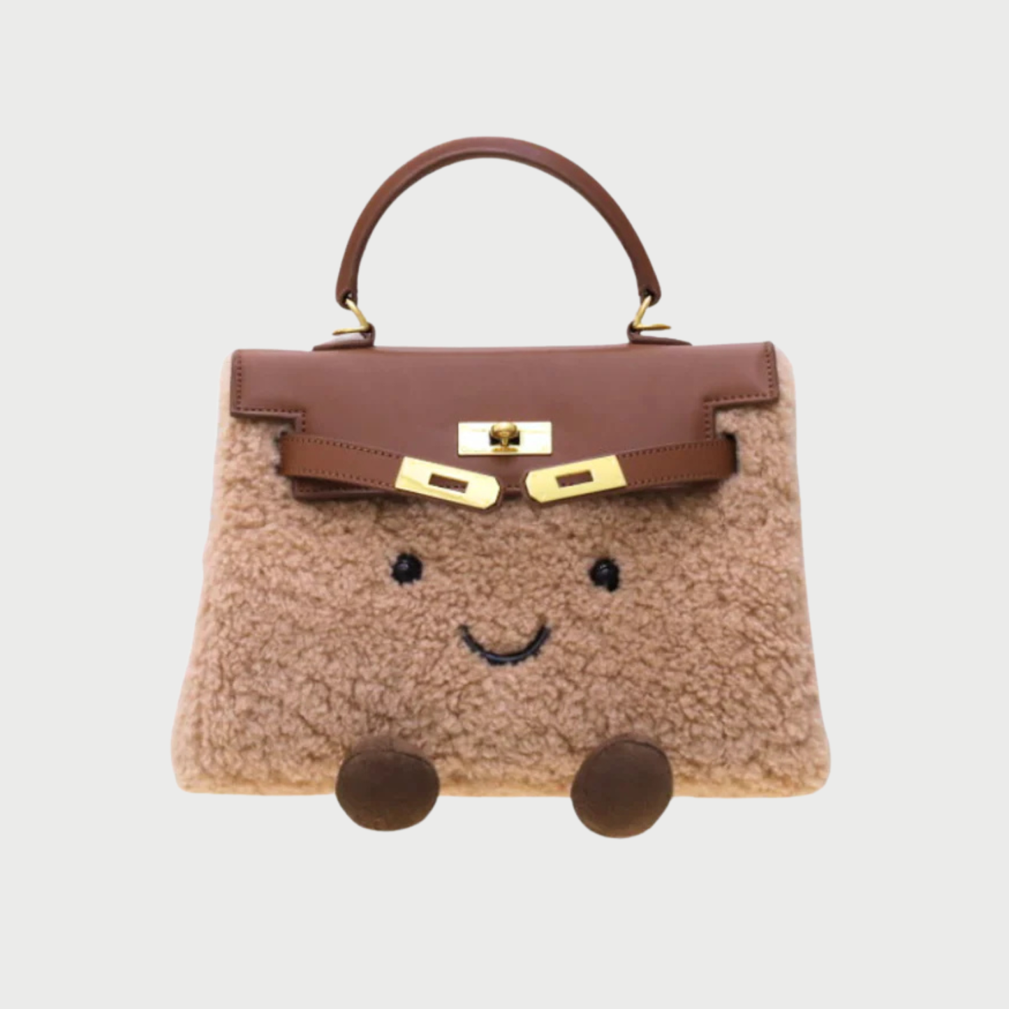 PLUCHE SMILEY BAG