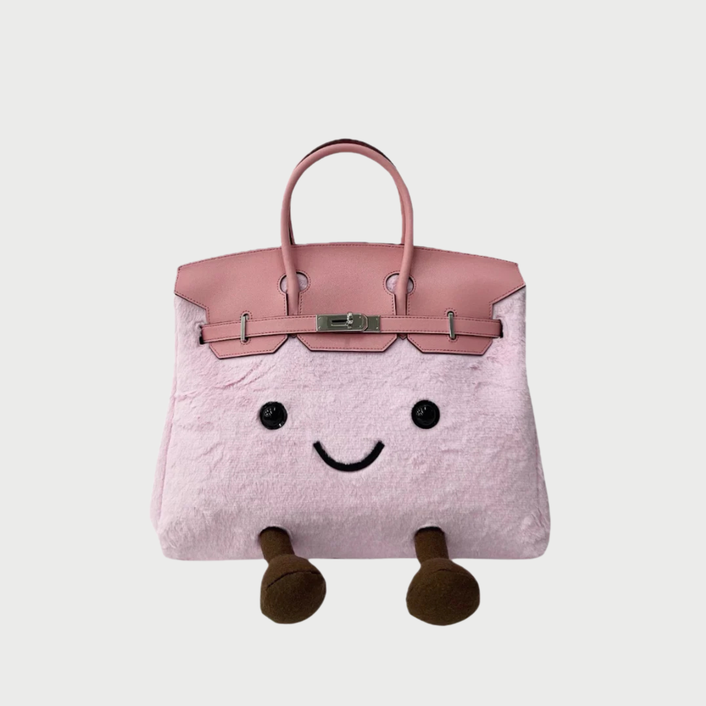 PLUCHE SMILEY BAG