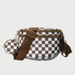 CHECKERED XXL BUM BAG