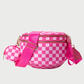 CHECKERED XXL BUM BAG