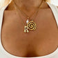SWIRL NECKLACE