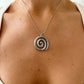 SWIRL NECKLACE