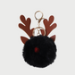 REINDEER POM BAG CHARM