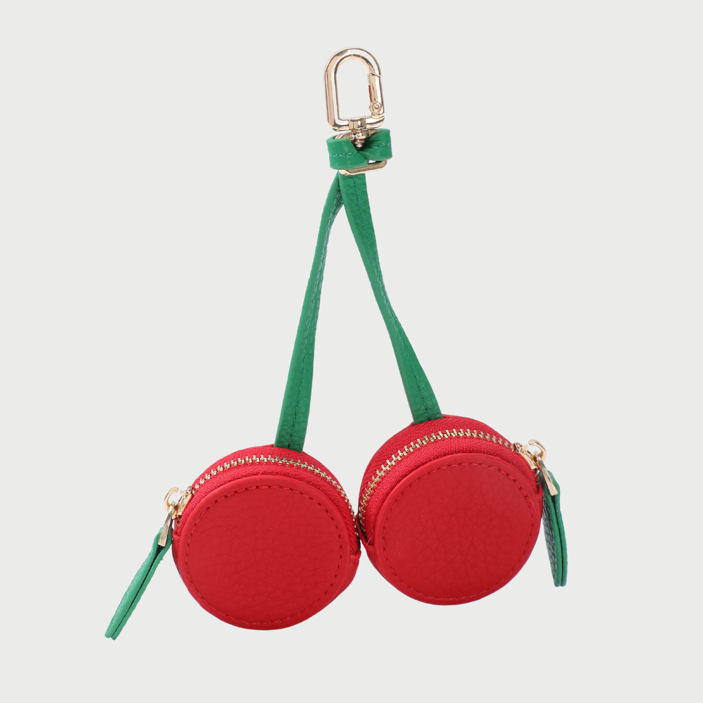 LEATHER CHERRY CHARM