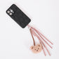 TEDDY PHONECHARM LIGHT PINK