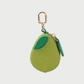 LEATHER PEAR CHARM