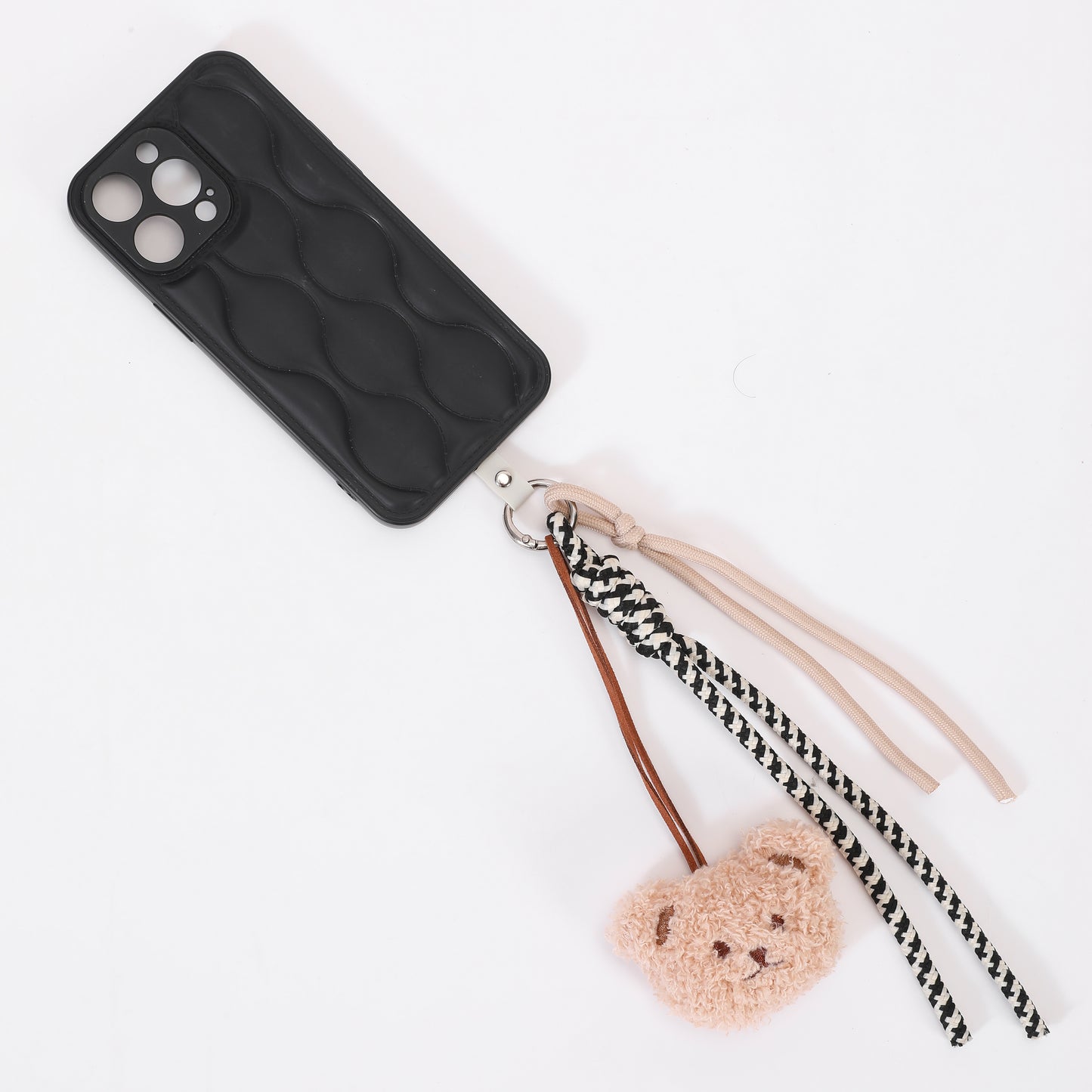 TEDDY PHONECHARM WHITE