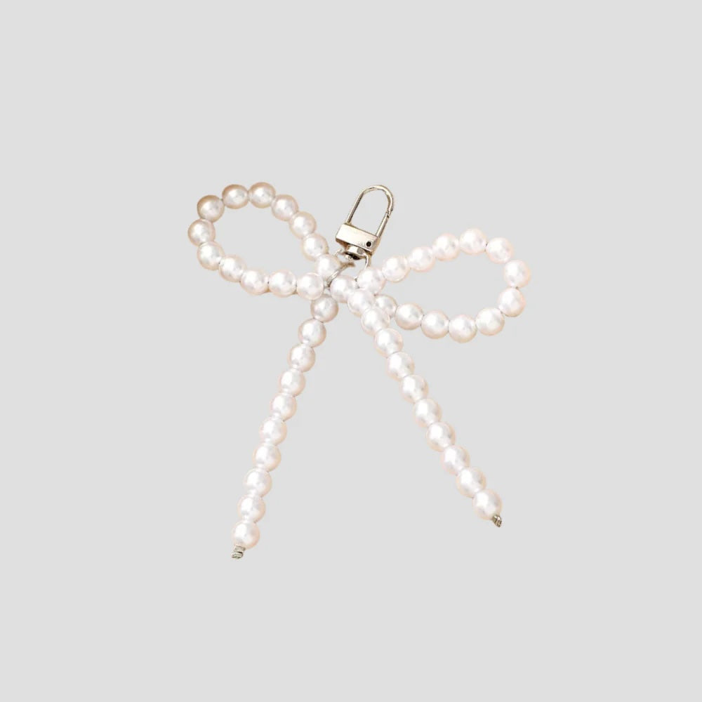 PEARL BOW CHARM